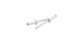 Sm Hd Rivet White Alum 250pk