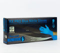 RX PRO DISPOSABLE 8.5 MIL BLUE NITRILE GLOVES W/EXTENDED CUFF50/BX SIZE M