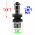 Valve Stem Chrome Bolt- In 4-PK