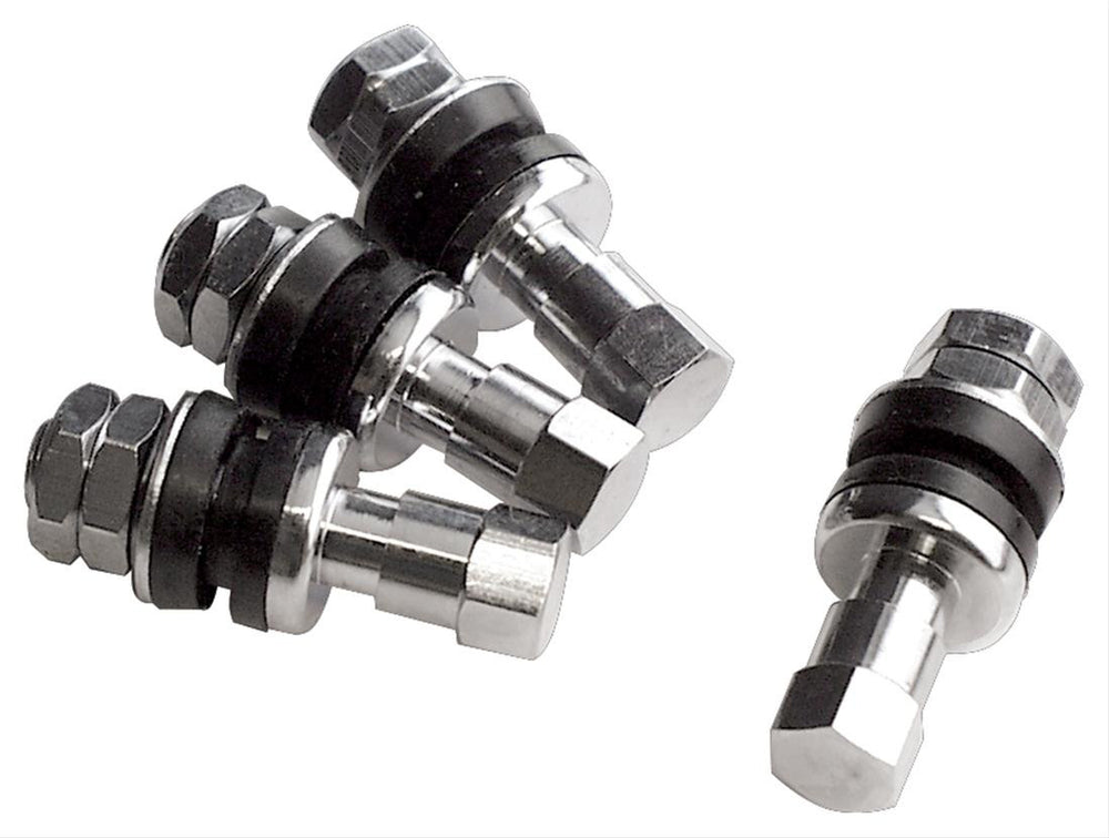 Valve Stem Chrome Bolt- In 4-PK