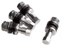 Valve Stem Chrome Bolt- In 4-PK