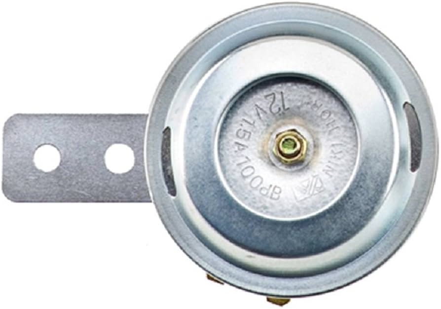 MINI BUT LOUDDISC HORNSILVER FINISH(2)TERMINAL