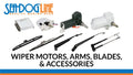 SS WIPER ARM 11"-15" NEW HINGE TYPE