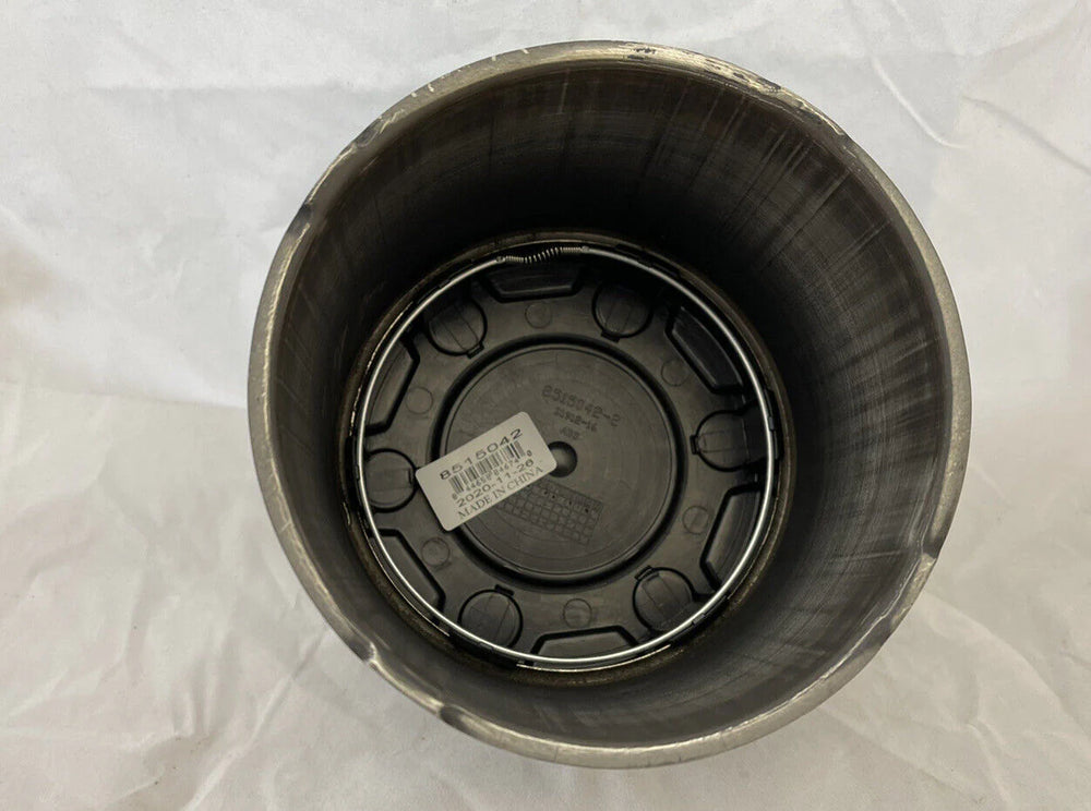 5.15IN PUSH THRU 2PC BLACK CENTER CAP