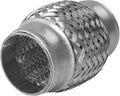 FLEX COUPLING 2.5IN CORE NO NECK 4IN OAL W/INNER BRAID