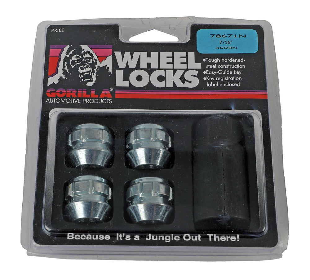 Gorilla GORILLA LOCK ACORN OE 7/16 ZINC CLAM
