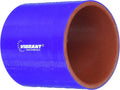 Vibrant 4 Ply Reinforced Silicone Straight Hose Coupling - 2.75in I.D. x 3in long (BLUE)