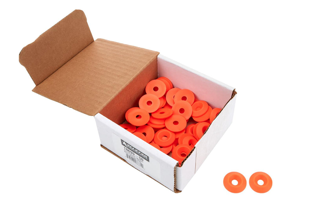 Countersunk Washer Fluorescent Orange 10pk