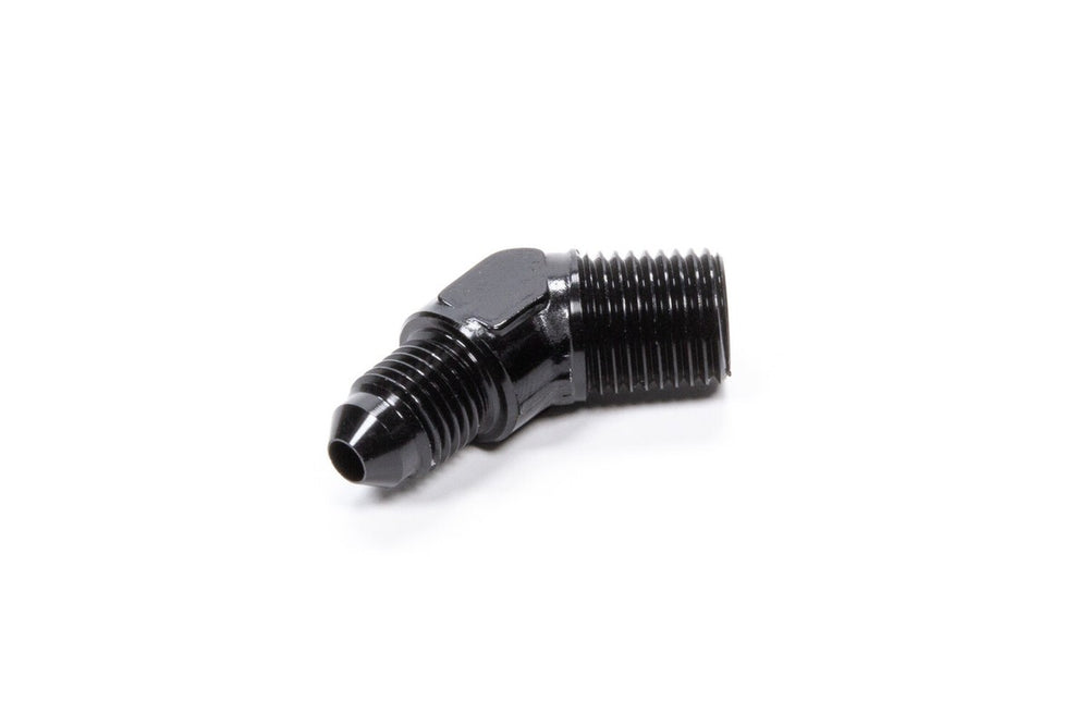 #4 X 1/4 MPT 45 ADAPTER CLEAR