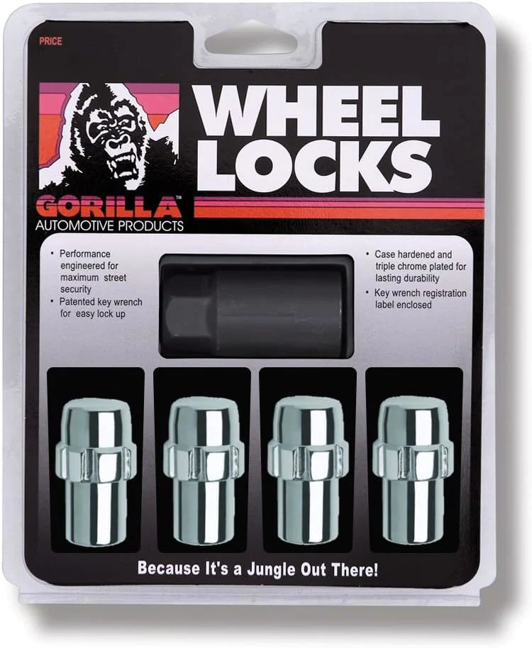 GORILLA LOCK STD MAG 7/16 CHR CLAM