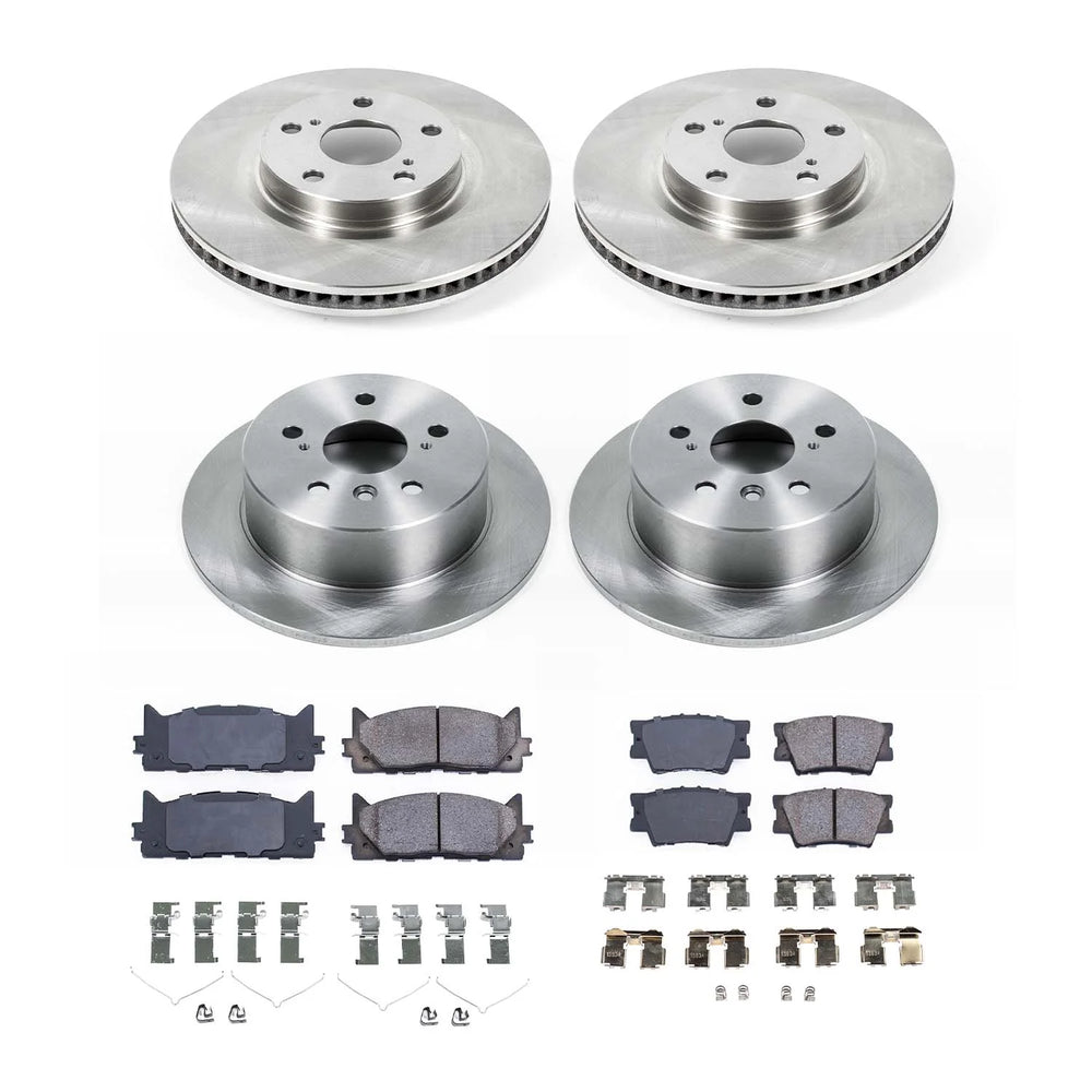 Centric Disc Brake Hardware Kit - Rear