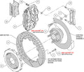 Wilwood Narrow Superlite 6R Front Hat Kit 13.06in 2005-2014 Mustang