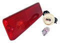 Red Side Marker Kit w/ Clear Bulb & Wiring for 72-86 CJs 74-91 SJ, J-Series Crown Automotive