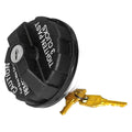 Locking Fuel Cap for Select Jeep 1994-2000 YJ, TJ, XJ, ZJ, WJ, Black w/ 2 Keys Crown Automotive