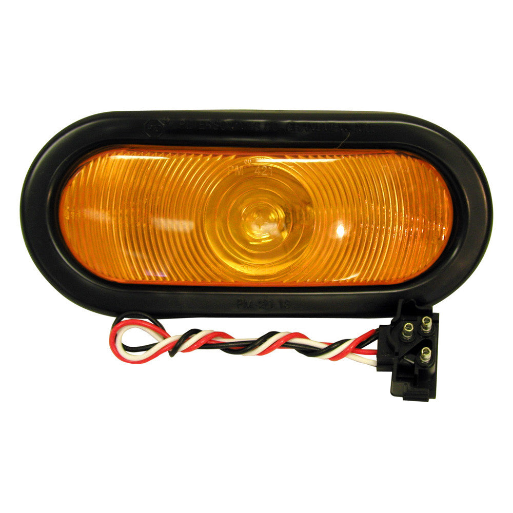 OVAL SEALED TURN SIGNAL LIGHT