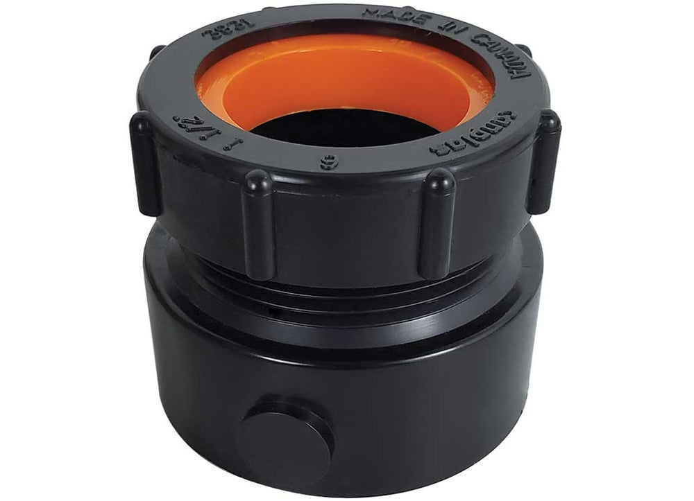 FITTING ABS TRAP ADAPTER 2IN1 COMBO 1.5IN X 1.5IN OR 1.25IN
