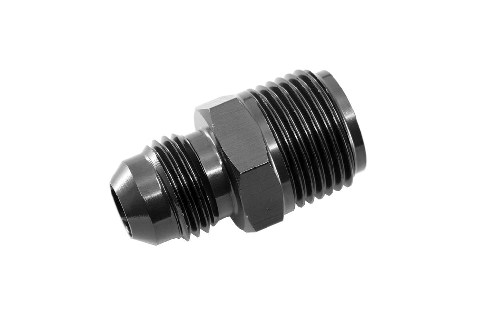 06ANMALE ADAPTER TO 11/1618 INVERTED FLARE MALE ADAPTER BLACK