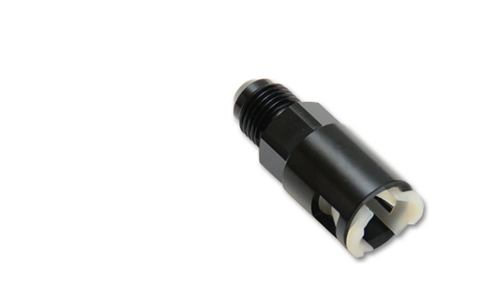06 AN MALE TO 5/818 INVERTED FLARE PUMP/FUEL LINE ADAPTER CLEAR