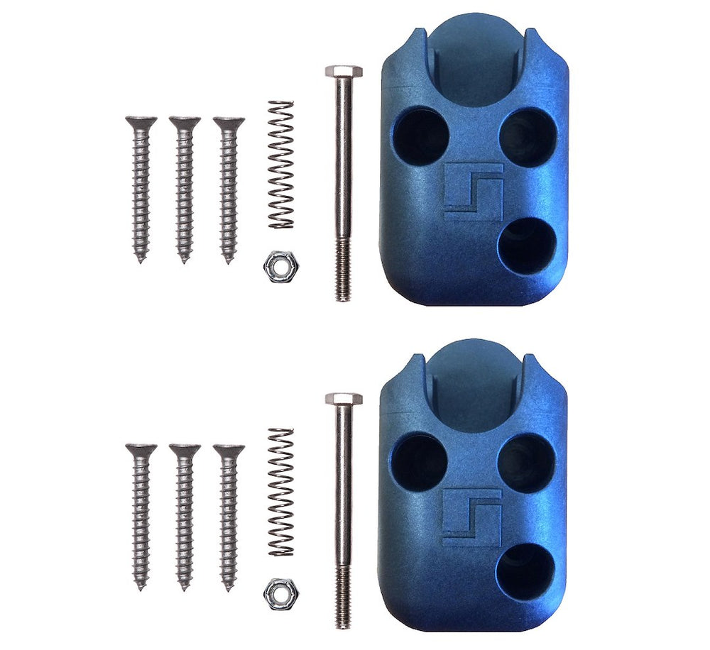 3HOLED BRACKETS & HARDWARE FOR 1 AMSERIES RAIL