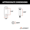 SINGLE AXLE AP KIT 31/8IN LINK