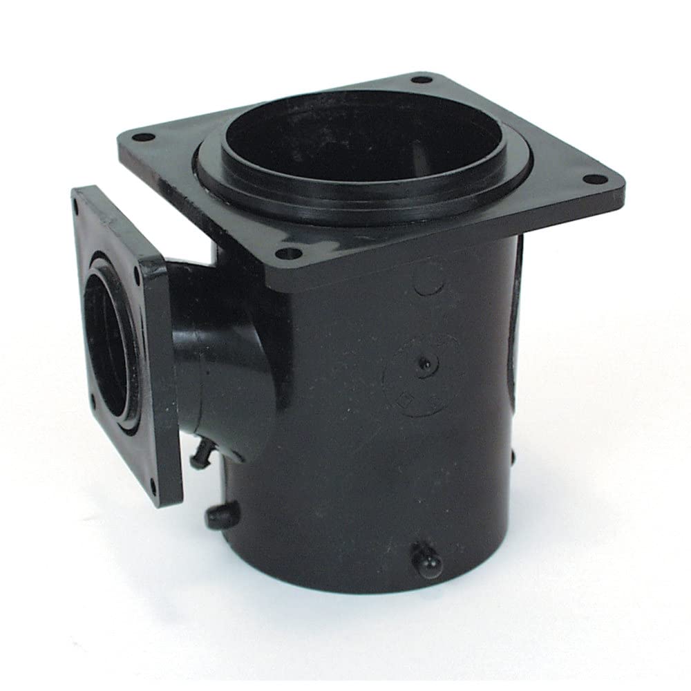 3IN SAN TEE REDUCING 3IN BAYONET X 3IN AND 11/2IN ROTATING FLANGES