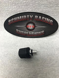 SERVICE SET: AIR VALVE ASSEMBLY: 5/16-32 ORB X SCHRADER EVOL3 TAMPER RESISTANT BLACK ANO II