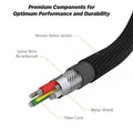 USB-A TO LIGHTNING 4FT CABLE
