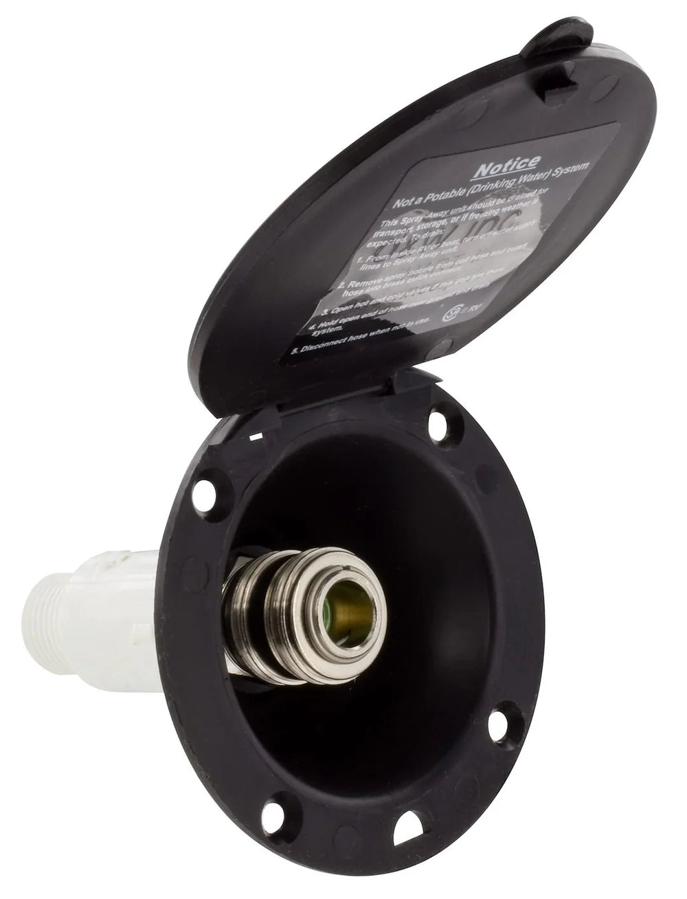 SHOWER HEAD 1/2IN FUNCTION CHROME