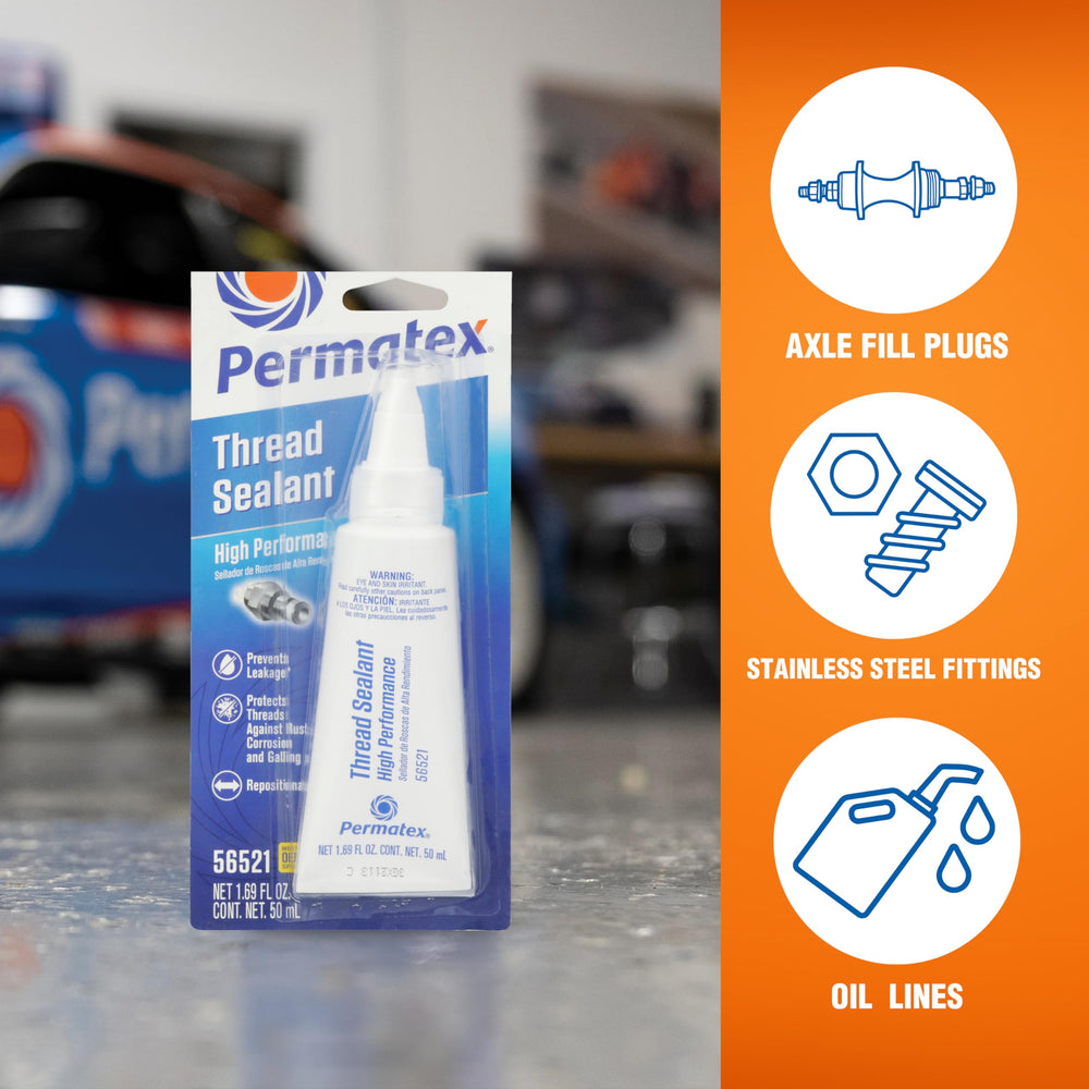 HIGH PERFORMANCE THREAD SEALANT 50ML TUBE