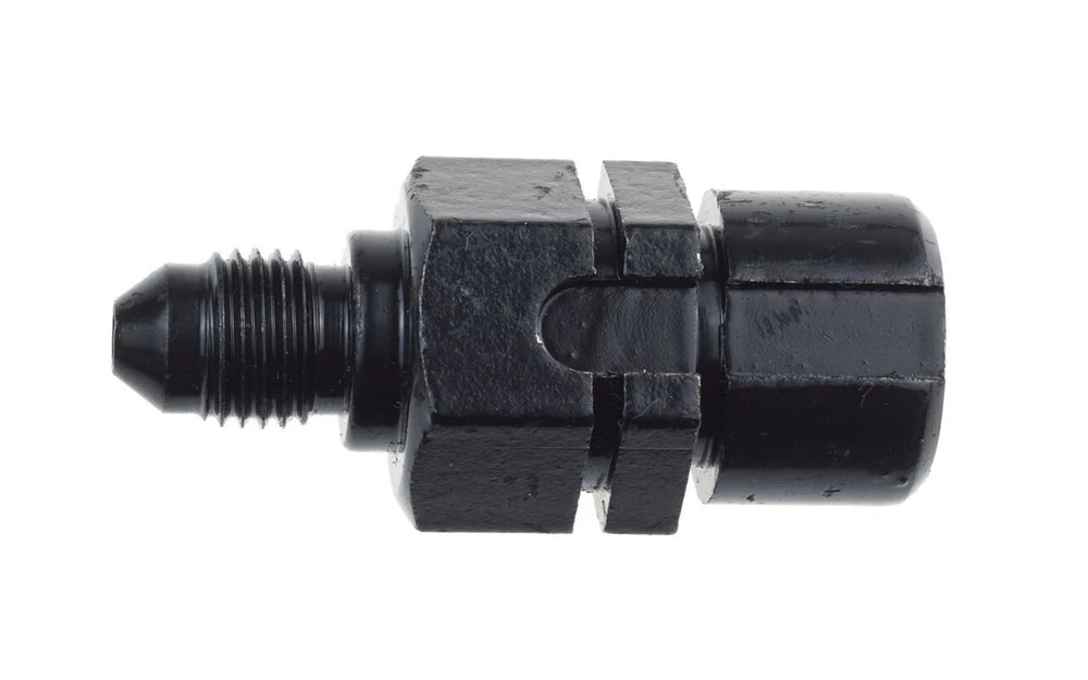 04 AN MALE TO 10MMX1.25 FEMALE INVERTED FLAREBLACK2PCS/PKG