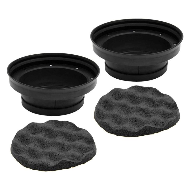 ACOUSTIC SPEAKER BAFFLES 6X8 INCH OVAL STANDARD - PAIR
