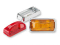2.5IN X 1.25IN RECTANGULAR RED LED 2 LEDS
