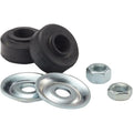 QA1 Stud Top Bushing Kit w/Jam Nuts - 5/8in & 7/8in Hole Bushings
