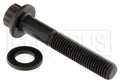 ARP 1/4-28 X 1.500in UHL 12pt Black Hex Nut Kit (5/PKG)