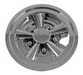 QUICKTRIM ABS CHROME HUB COVER 8IN 5SPOKE MAG STYLE
