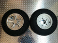 QUICKTRIM ABS CHROME HUB COVER 8IN 5SPOKE MAG STYLE