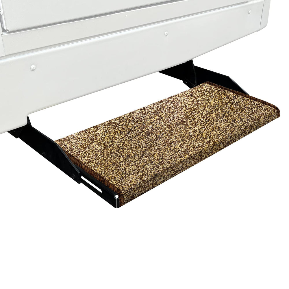 JUMBO WRAPAROUND + PLUS STEP RUG (23IN WIDE) BROWN