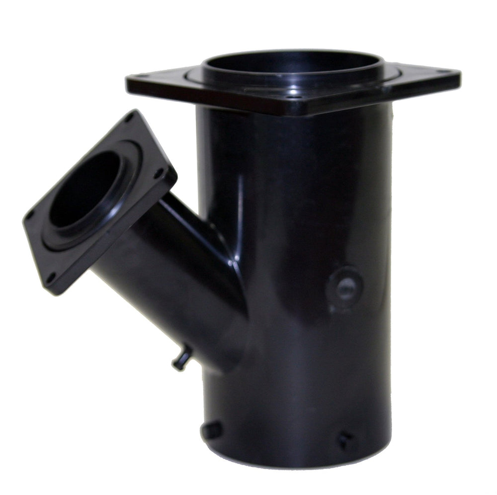 3IN WYE REDUCING 3IN BAYONET X 3IN STATIONERY FLANGE X 11/2IN ROTATING FLANGE