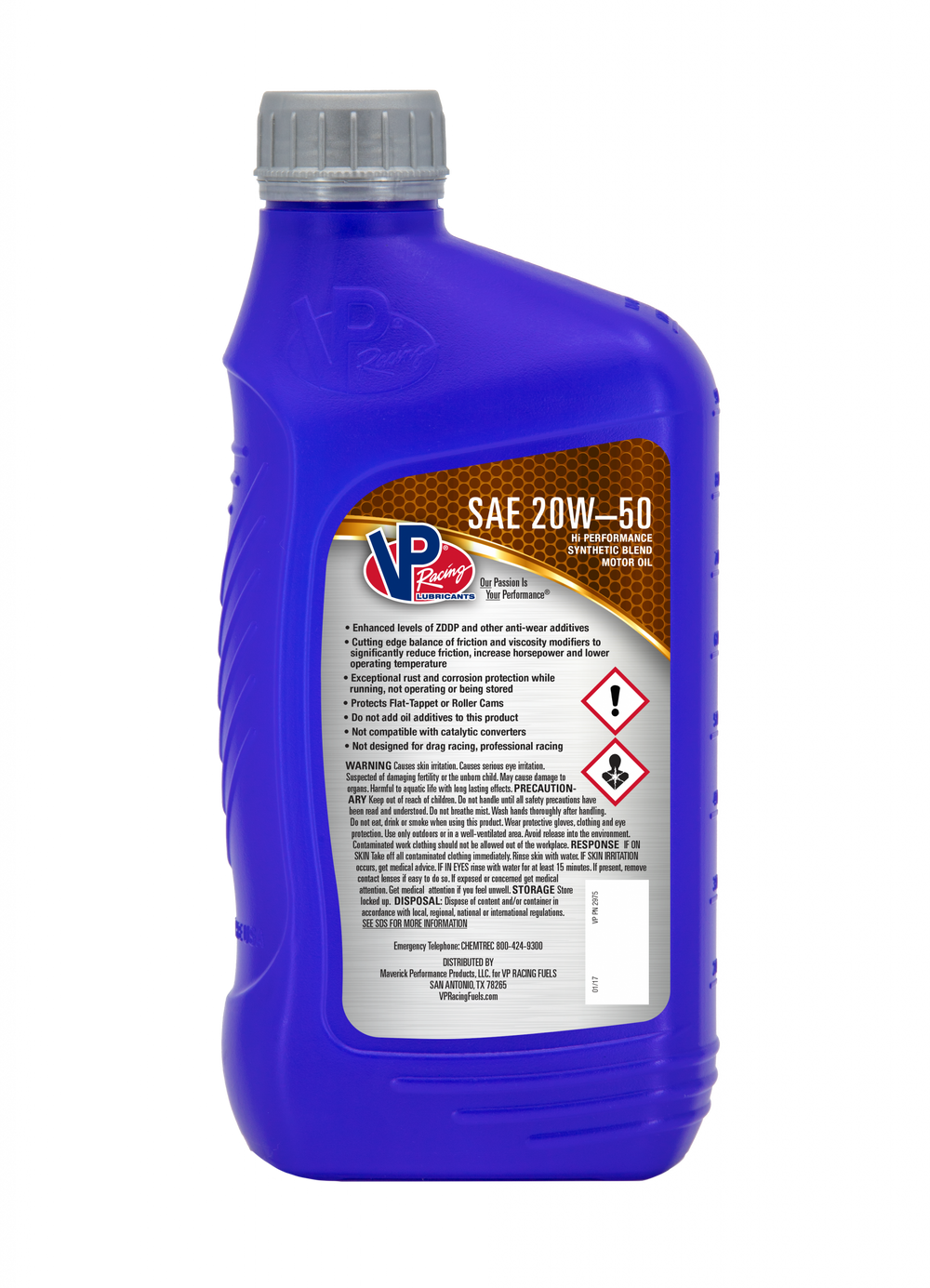 VP HIPERFORMANCE SYNTHETIC BLEND 20W50 ENGINE OIL