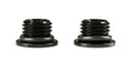 -6AN LOW PROFILE PORT PLUG, BLACK, 2PK