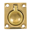 PKGD. POLISHED BRASS PULL RING, 1-1