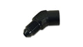 Vibrant Performance - 11300 - 45 Degree Male AN to Female NPT Adapter, AN Size: -3; NPT Size: 1/8 in.