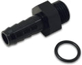Vibrant Performance - 11318 - Male ORB to Hose Barb Adapter, ORB Size: -8; Barb Size: 3/8 in. - Multi Barb