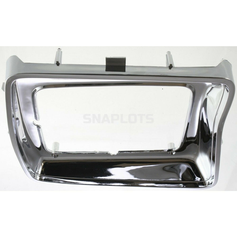 HEADLAMP BEZEL; LH; CHROME; 78-79 F