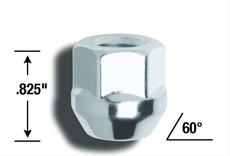 12MM X 1.75 ACORN BULGE OPEN END (3/4IN HEX) CLAMSHELL