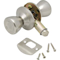 PASSAGE KNOB KNOB STAINLESS STEEL FINISH
