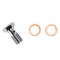 Goodridge Straight Male Adaptor AN3 to M10x1.25 Convex
