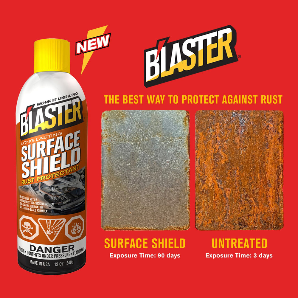SURFACE SHIELD RUST PROTECTANT LONG LASTING 12 OZ AEROSOL CAN
