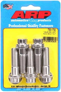 ARP 1/4-28 x 1.750 hex black oxide bolts