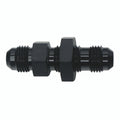 DeatschWerks 6AN Male Flare to Fuel Pump Outlet Barb Adapter - Anodized Matte Black